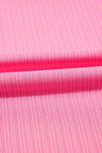 Load image into Gallery viewer, Pink Textured Ruffled Crop top &amp; Long Skirt Set