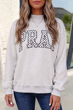 Load image into Gallery viewer, PRAY Polka Dot Mock Neck Sweatshirt