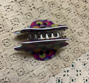 Halloween Cute flower ghost hair claw clip
