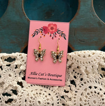 Load image into Gallery viewer, Butterfly earrings