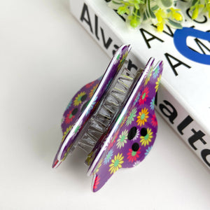 Halloween Cute flower ghost hair claw clip