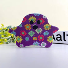 Load image into Gallery viewer, Halloween Cute flower ghost hair claw clip